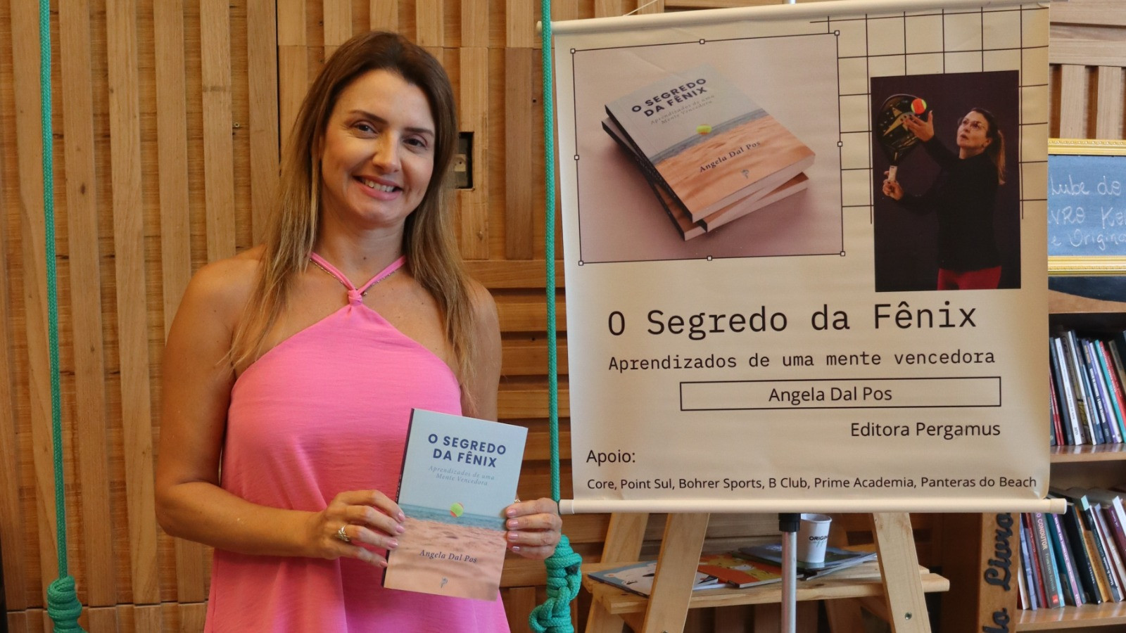 Lançamento livro Angela Dal Pos